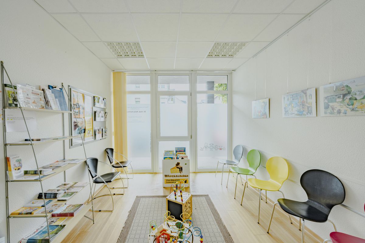 Wartezimmer mit Spielecke